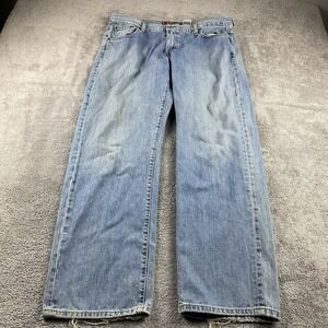 VINTAGE Levis 577 Nouveau Loose Fit Baggy Jeans Womens 16 M Blue Medium Wash